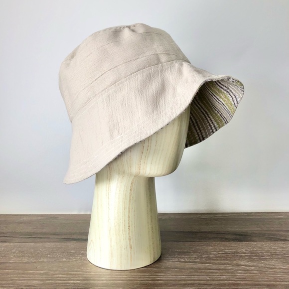 💙 2/$50 ♻️Scrap Bucket Hat | Reversible | Upcycled - Picture 7 of 8